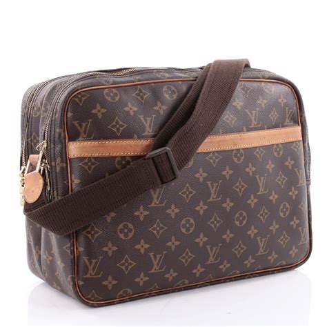 lv reporter bag|monogram messenger bag.